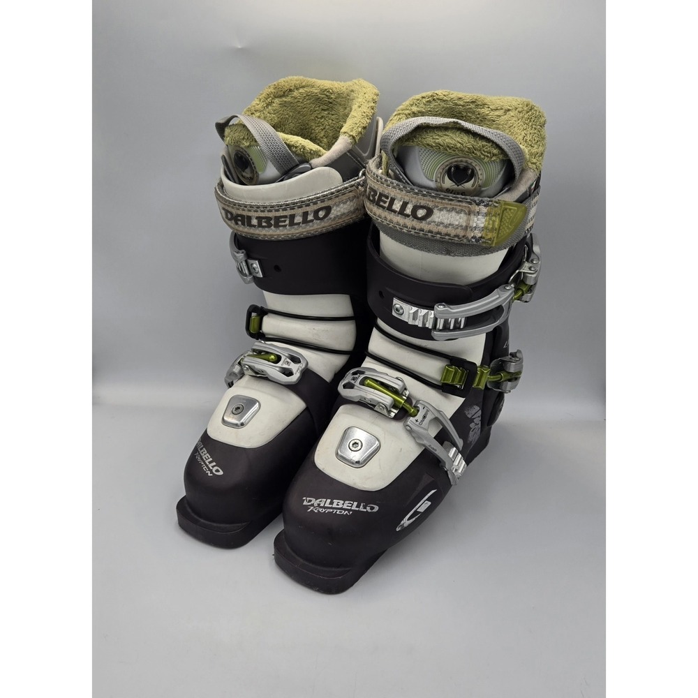 Dalbello Krypton Lotus Alpine Ski Boots TruFit Sport Liners MDP 23.5 US 7